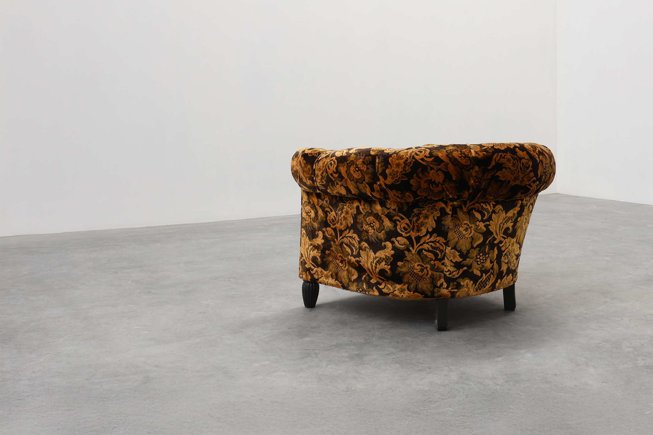 French Art Deco Fauteuil with original Upholstery, 1920sthumbnail